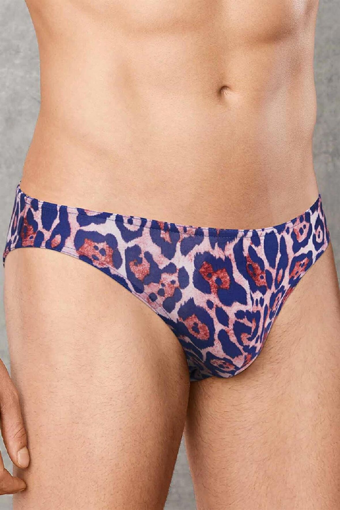 Doreanse Erkek Leopink Desenli Slip Külot 1266