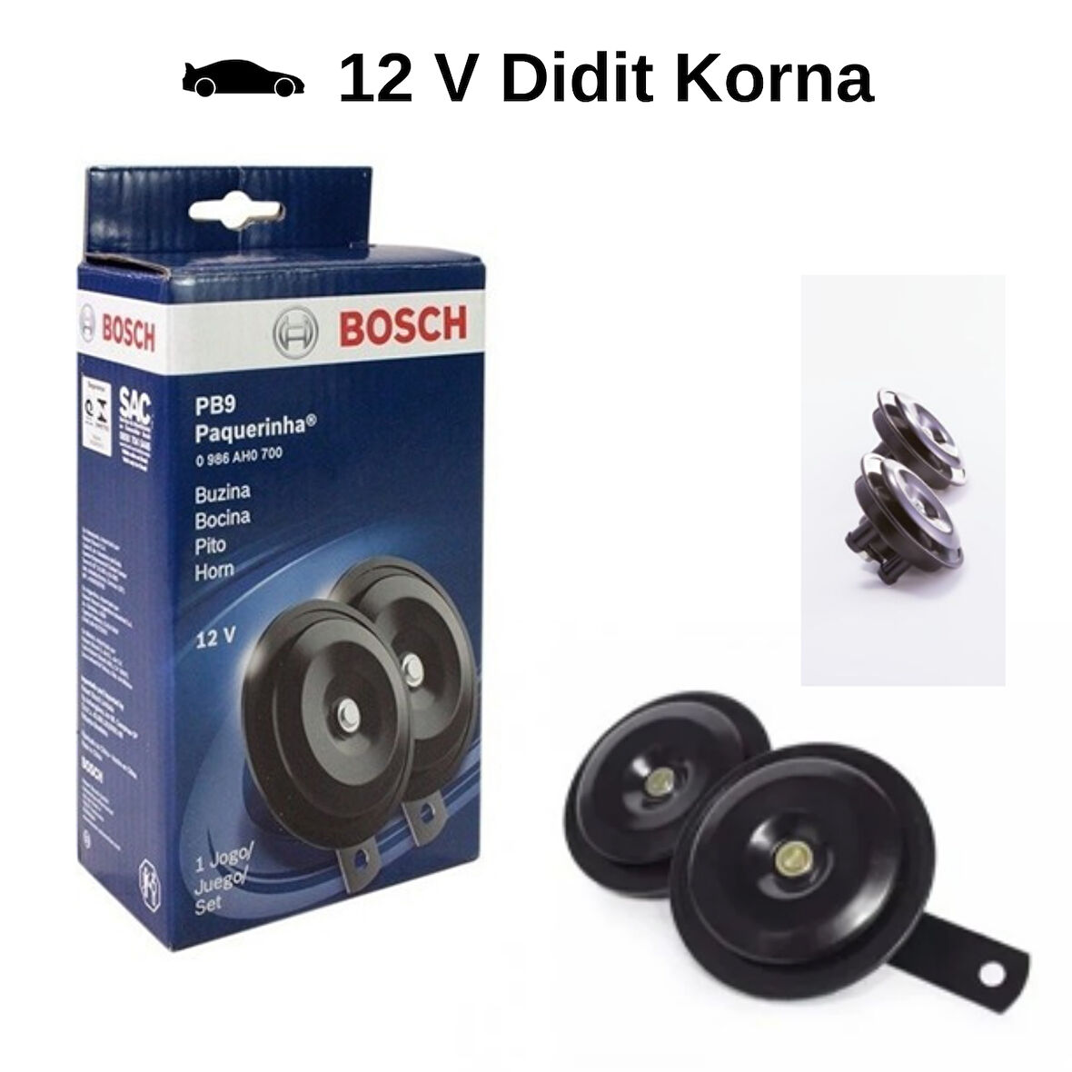 Honda Civic 2001 7/N  Bosch Yüksek Ses Didit Korna