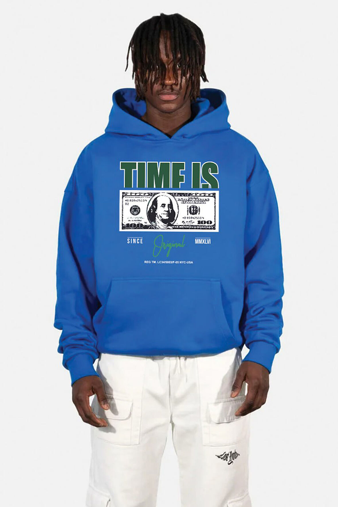 Baskılı Kapşonlu Sweatshirt FM1.103MÖ