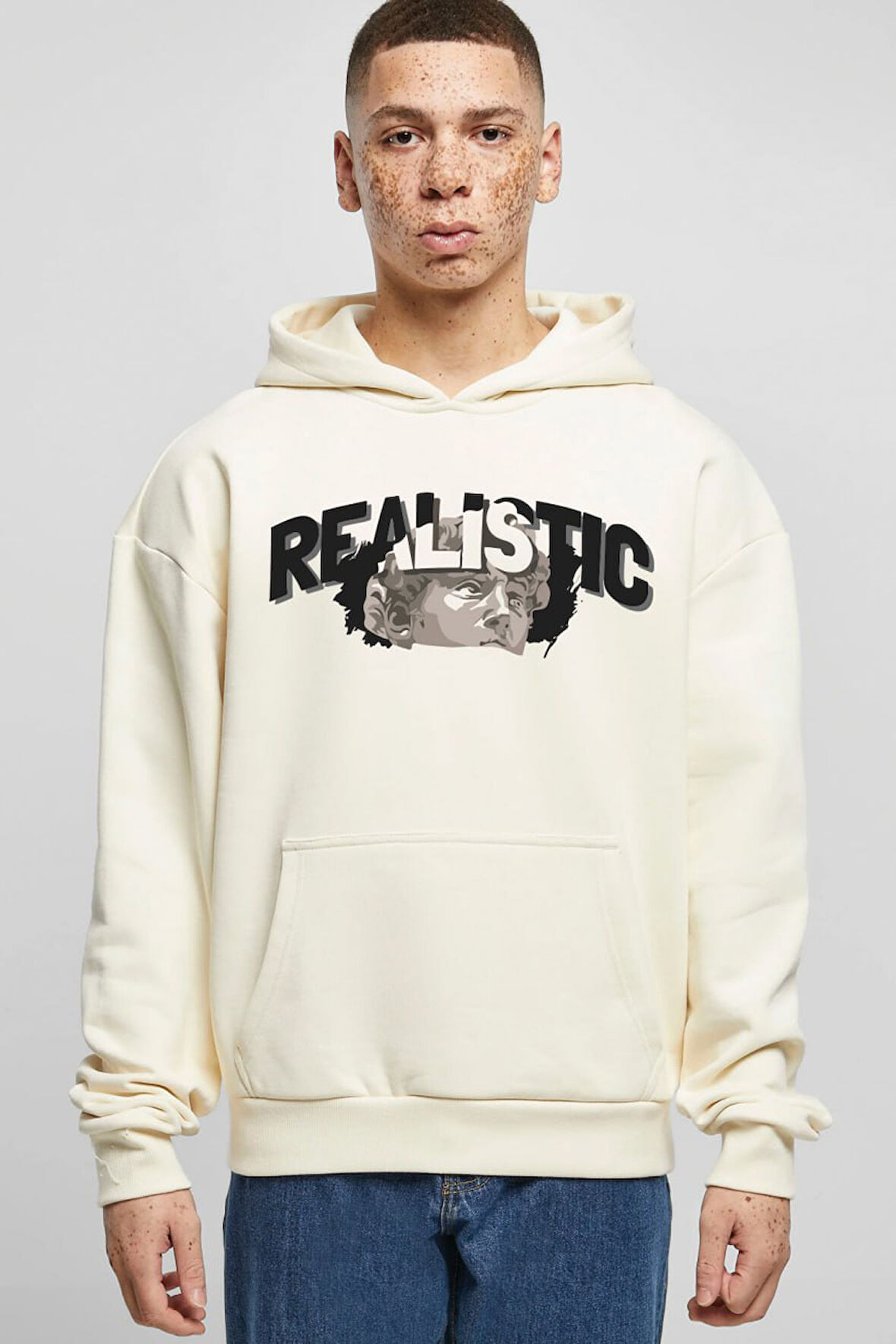 Baskılı Kapşonlu Sweatshirt FM1.104BJÖ