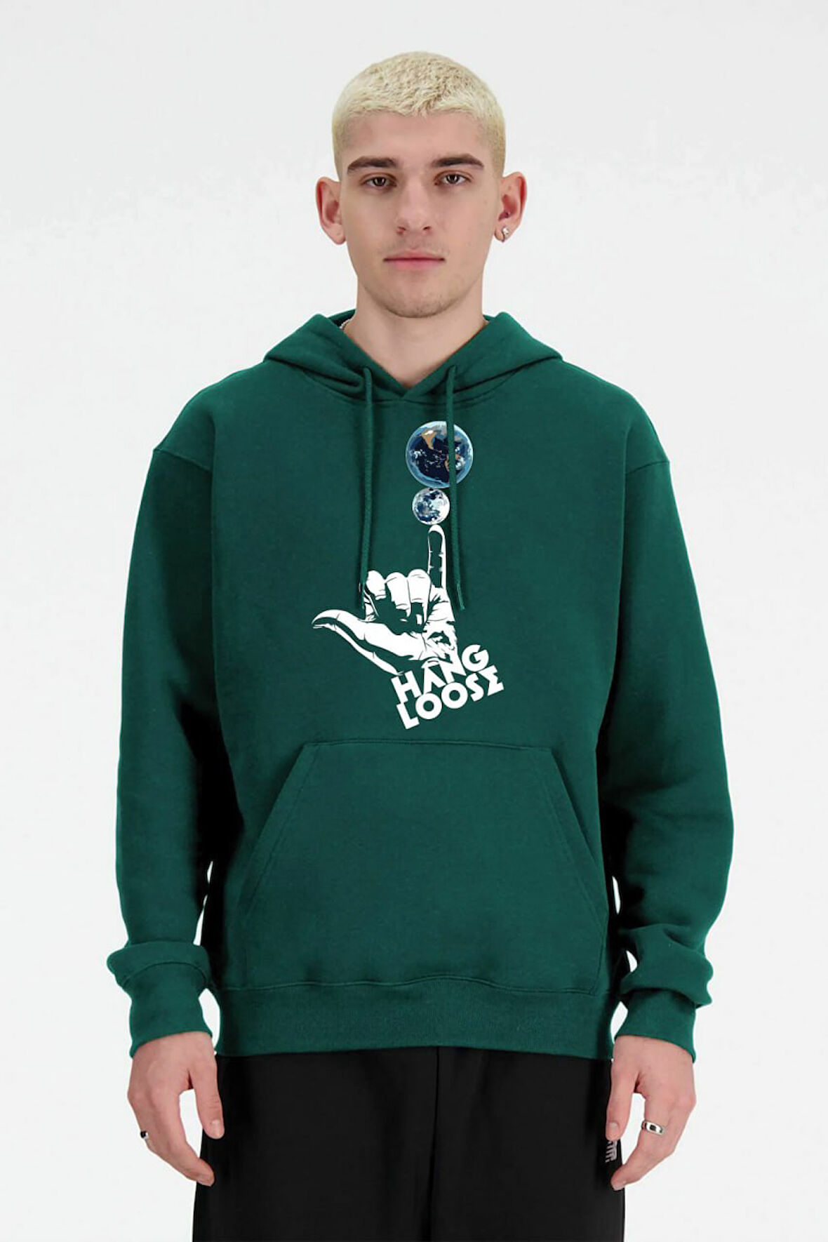 Baskılı Kapşonlu Sweatshirt FM1.110YÖ