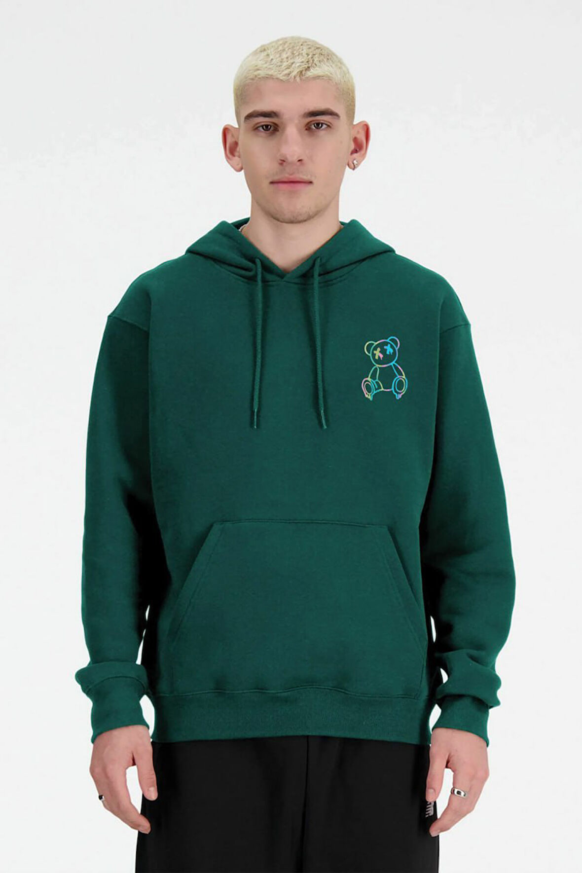 Baskılı Kapşonlu 3 İplik Sweatshirt FM1.112YÖ