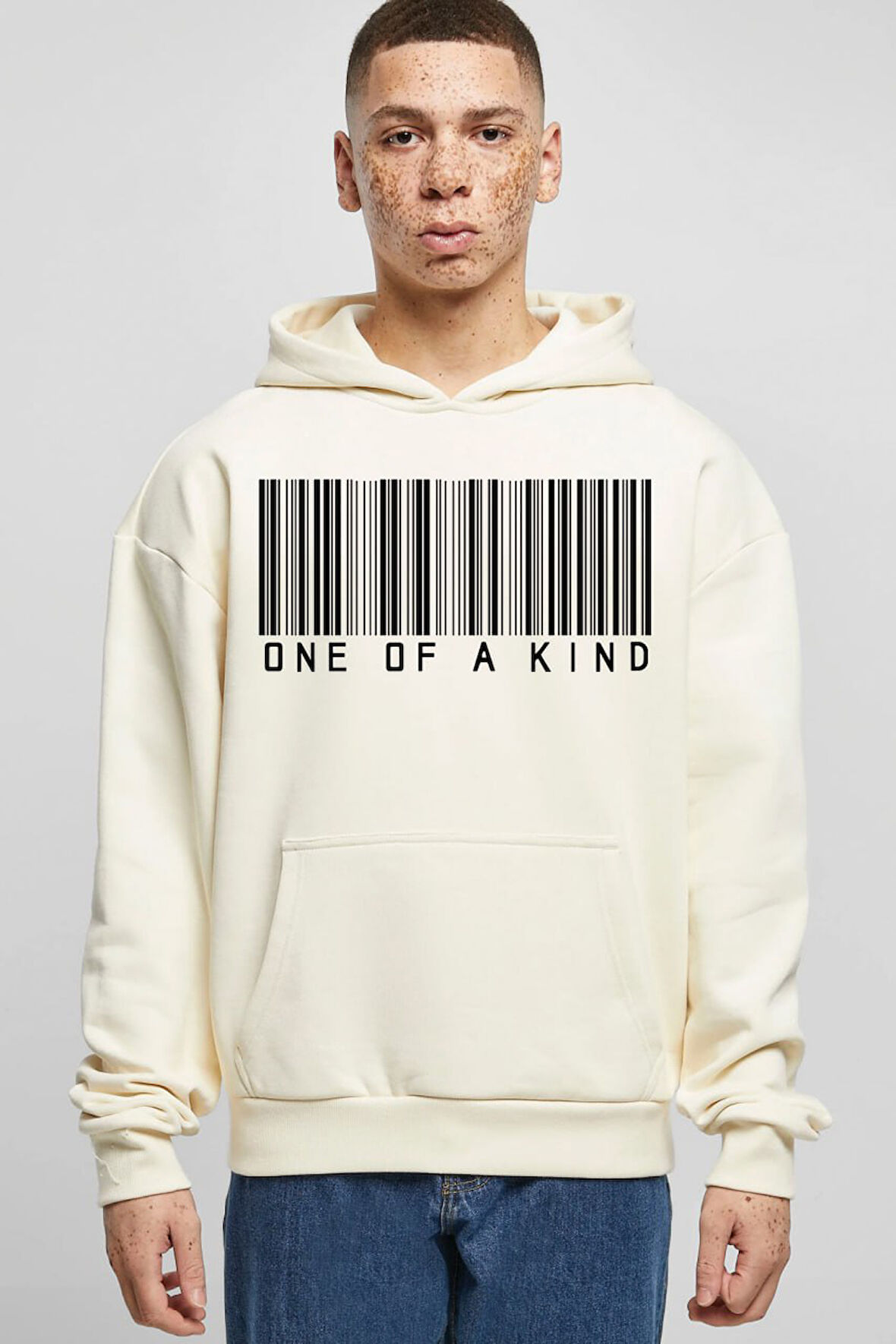 Baskılı Kapşonlu 3 İplik Sweatshirt FM1.116BJÖ