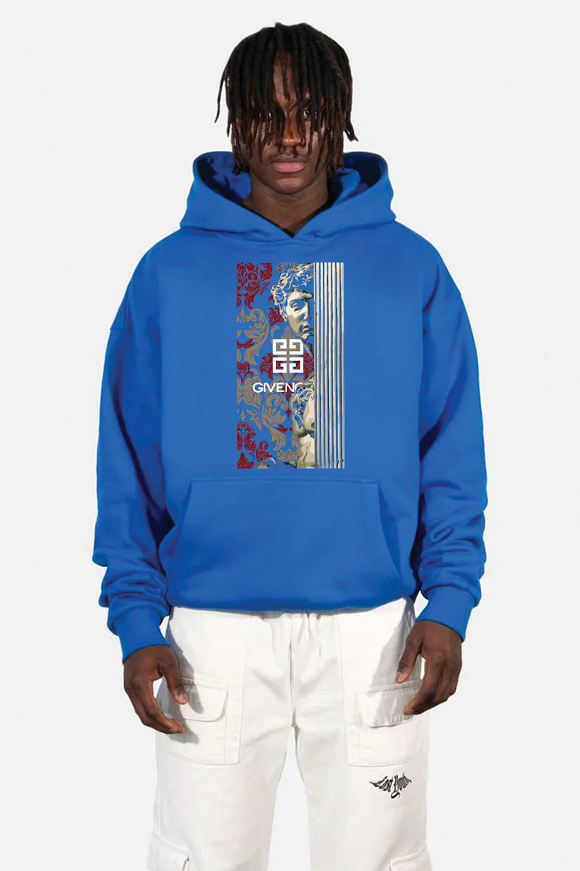 Baskılı Kapşonlu Sweatshirt FM1.120MÖ