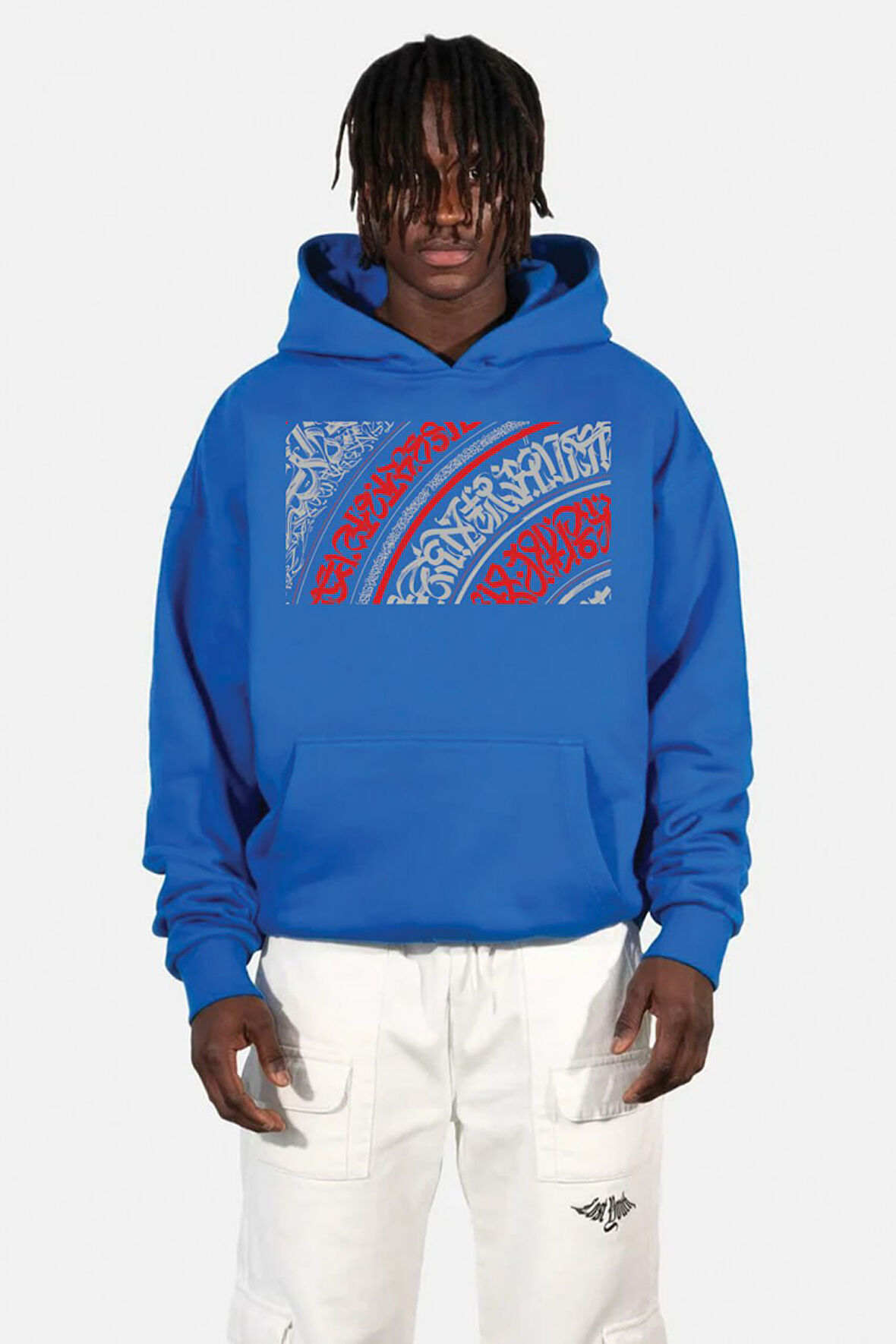 Baskılı Kapşonlu Sweatshirt FM1.122MÖ