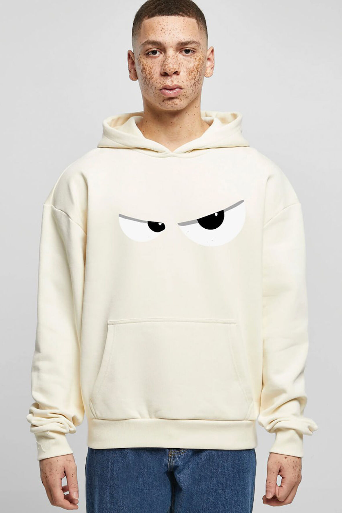 Baskılı Kapşonlu Sweatshirt FM1.125BJÖ