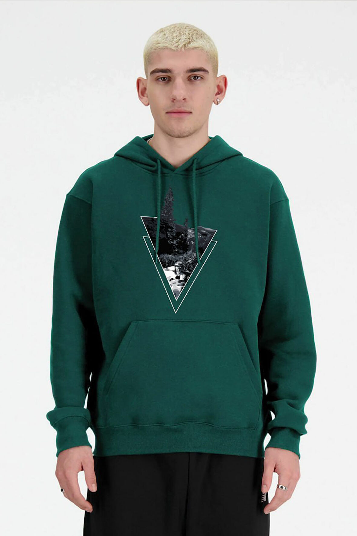 Baskılı Kapşonlu Sweatshirt FM1.128YÖ