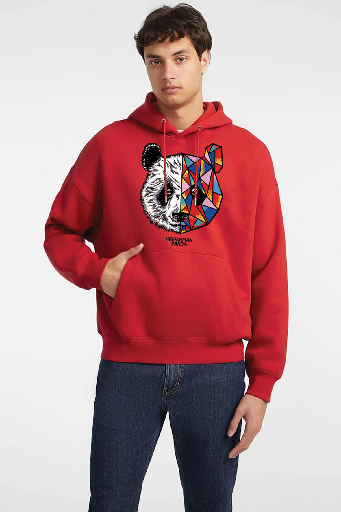 Baskılı Kapşonlu Sweatshirt FM1.130KÖ