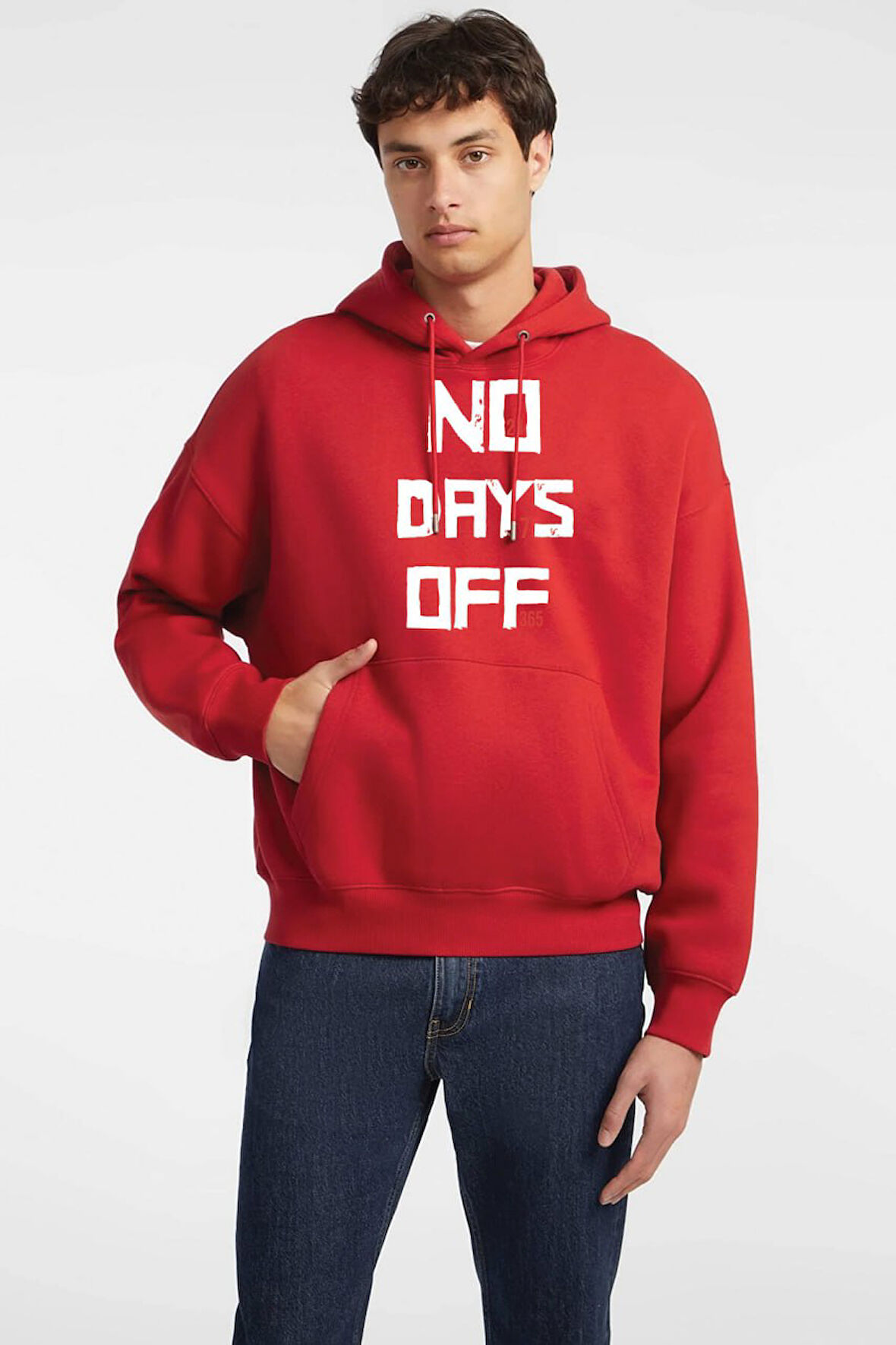Baskılı Kapşonlu Sweatshirt FM1.135KÖ