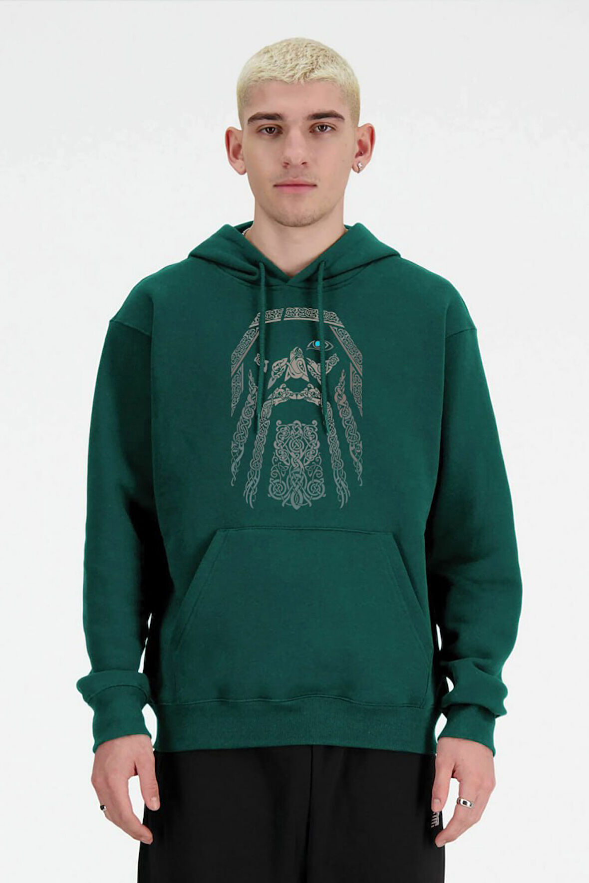 Baskılı Kapşonlu Sweatshirt FM1.136YÖ