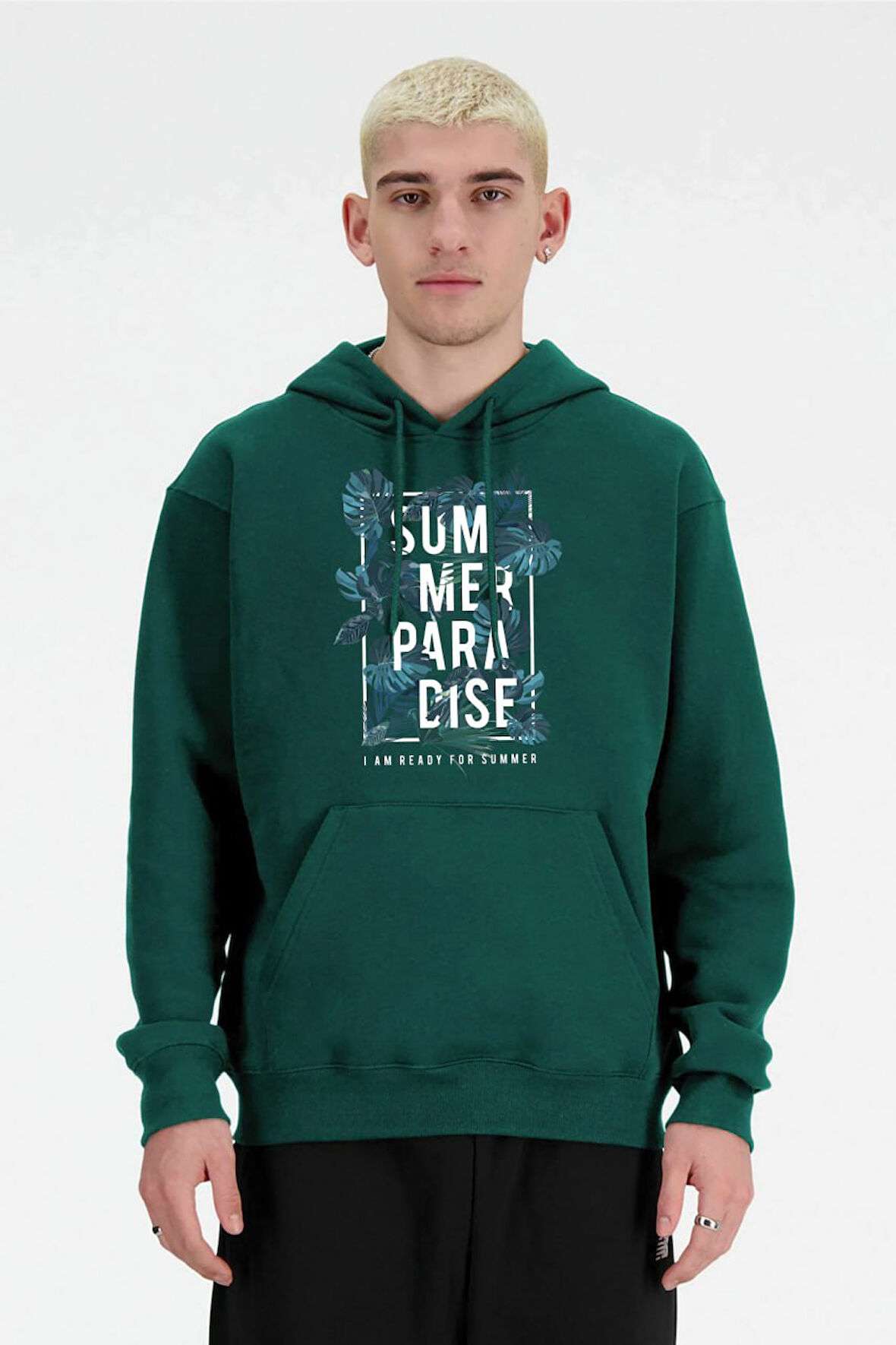 Baskılı Kapşonlu Sweatshirt FM1.141YÖ