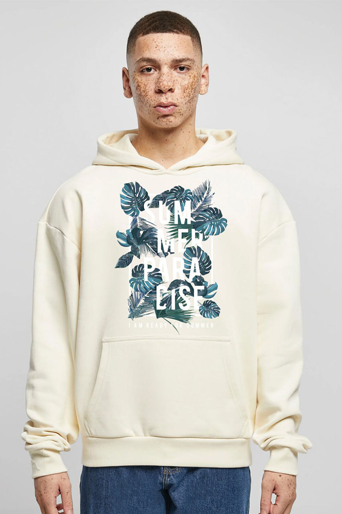 Baskılı Kapşonlu Sweatshirt FM1.141BJÖ