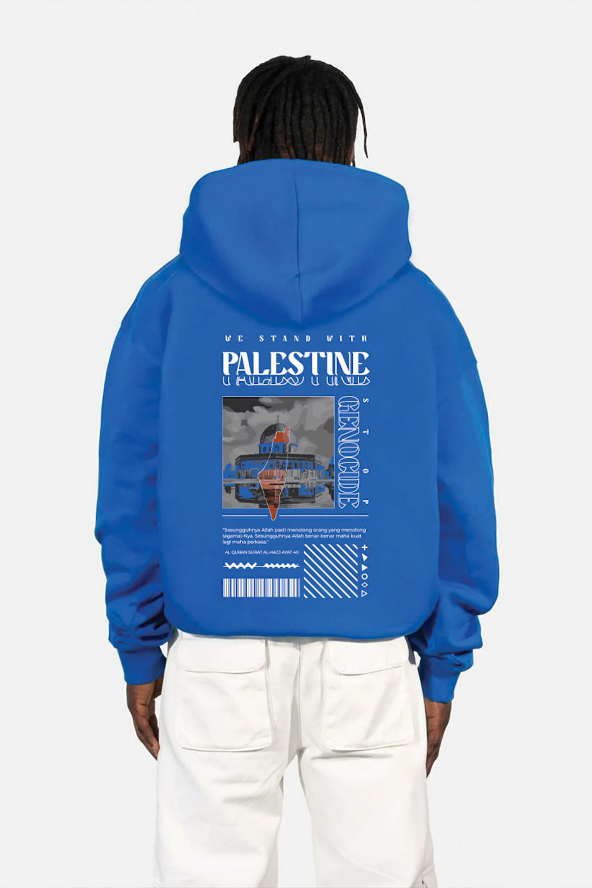 Baskılı Kapşonlu Sweatshirt FM1.147MA