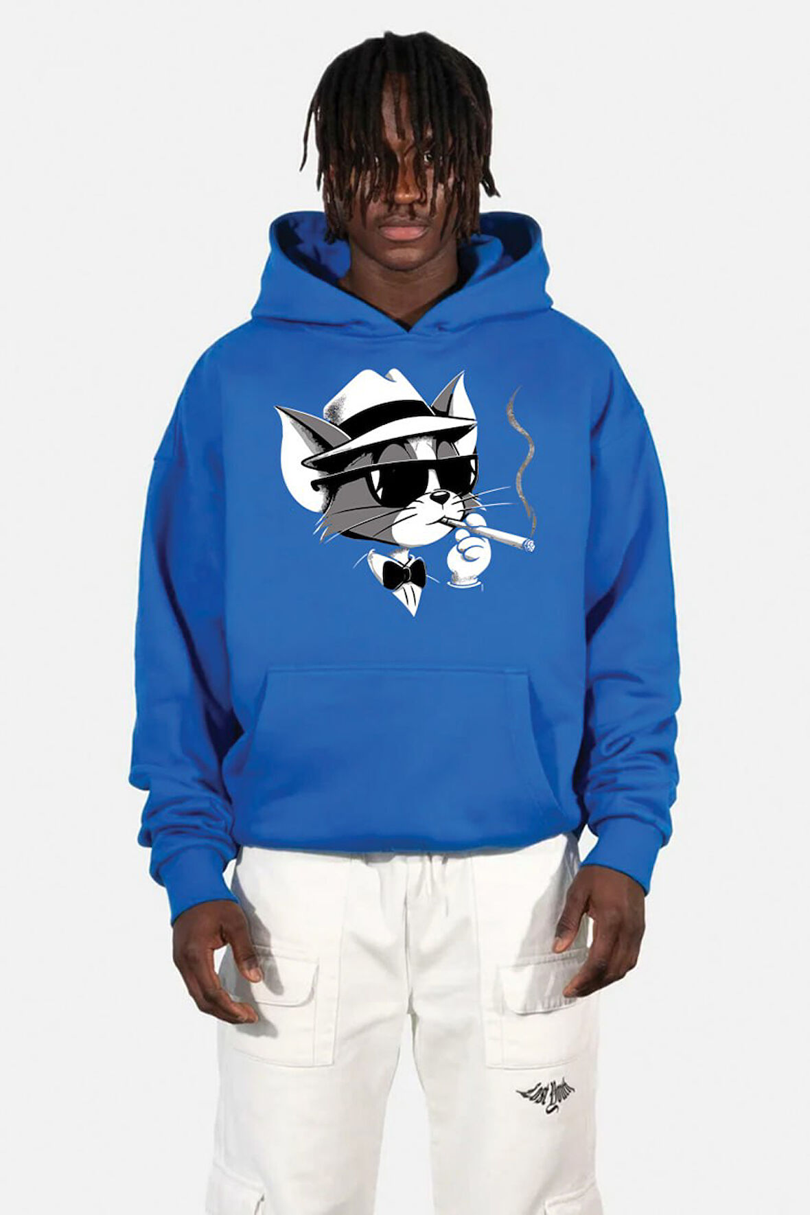 Baskılı Kapşonlu Sweatshirt FM1.148MÖ