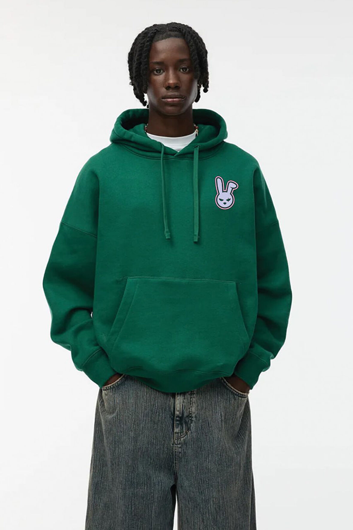 Baskılı Kapşonlu Sweatshirt FM1.154YÖ