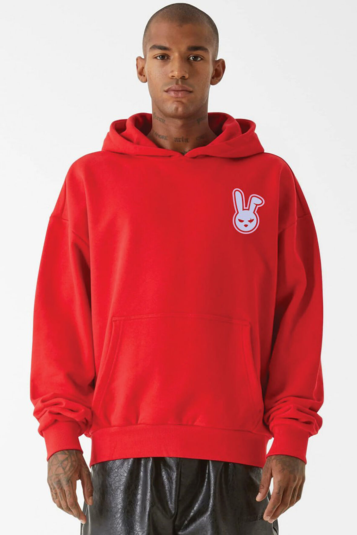 Baskılı Kapşonlu Sweatshirt FM1.154KÖ