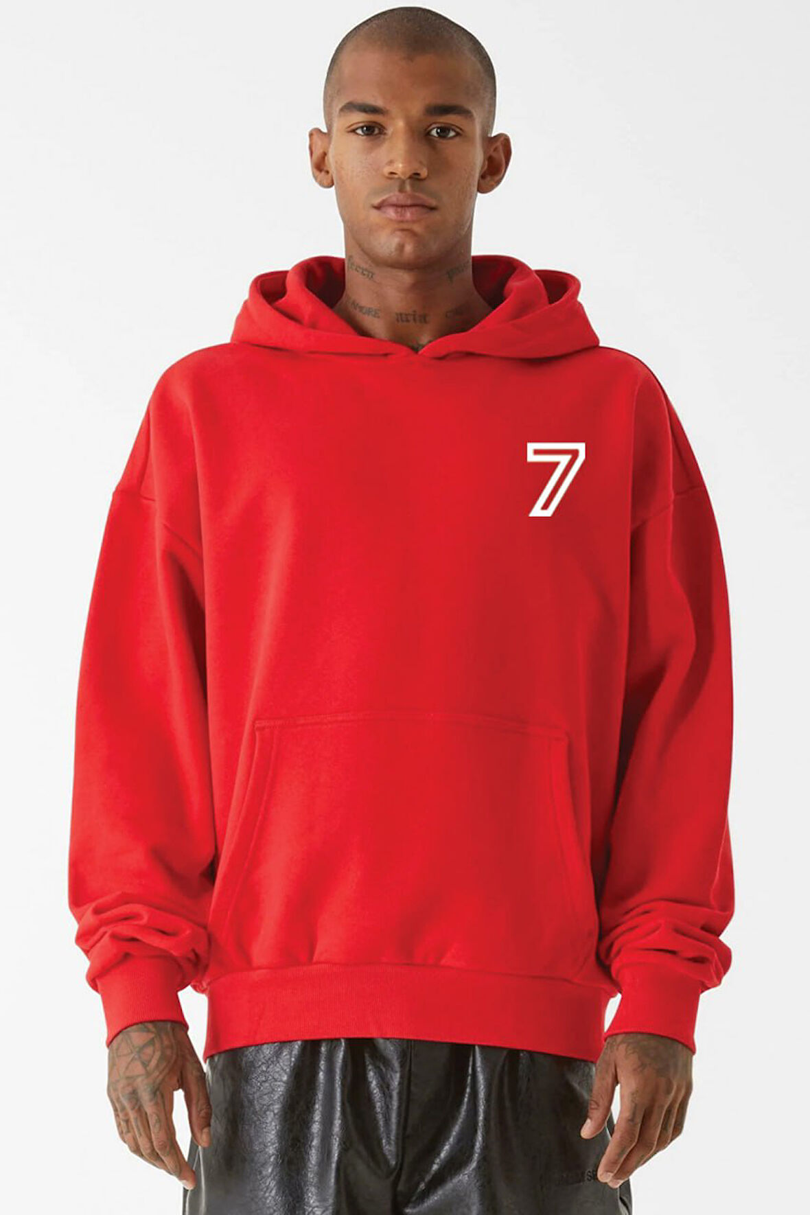 Baskılı Kapşonlu Sweatshirt FM1.172KÖ