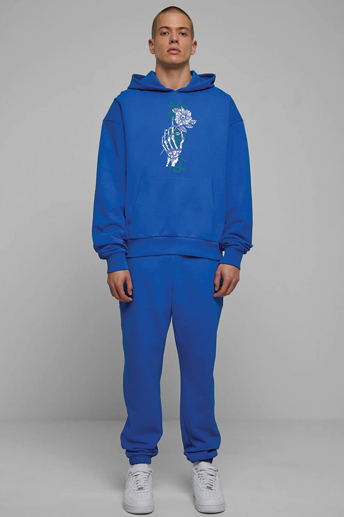 Baskılı Kapşonlu Sweatshirt FM1.173MÖ