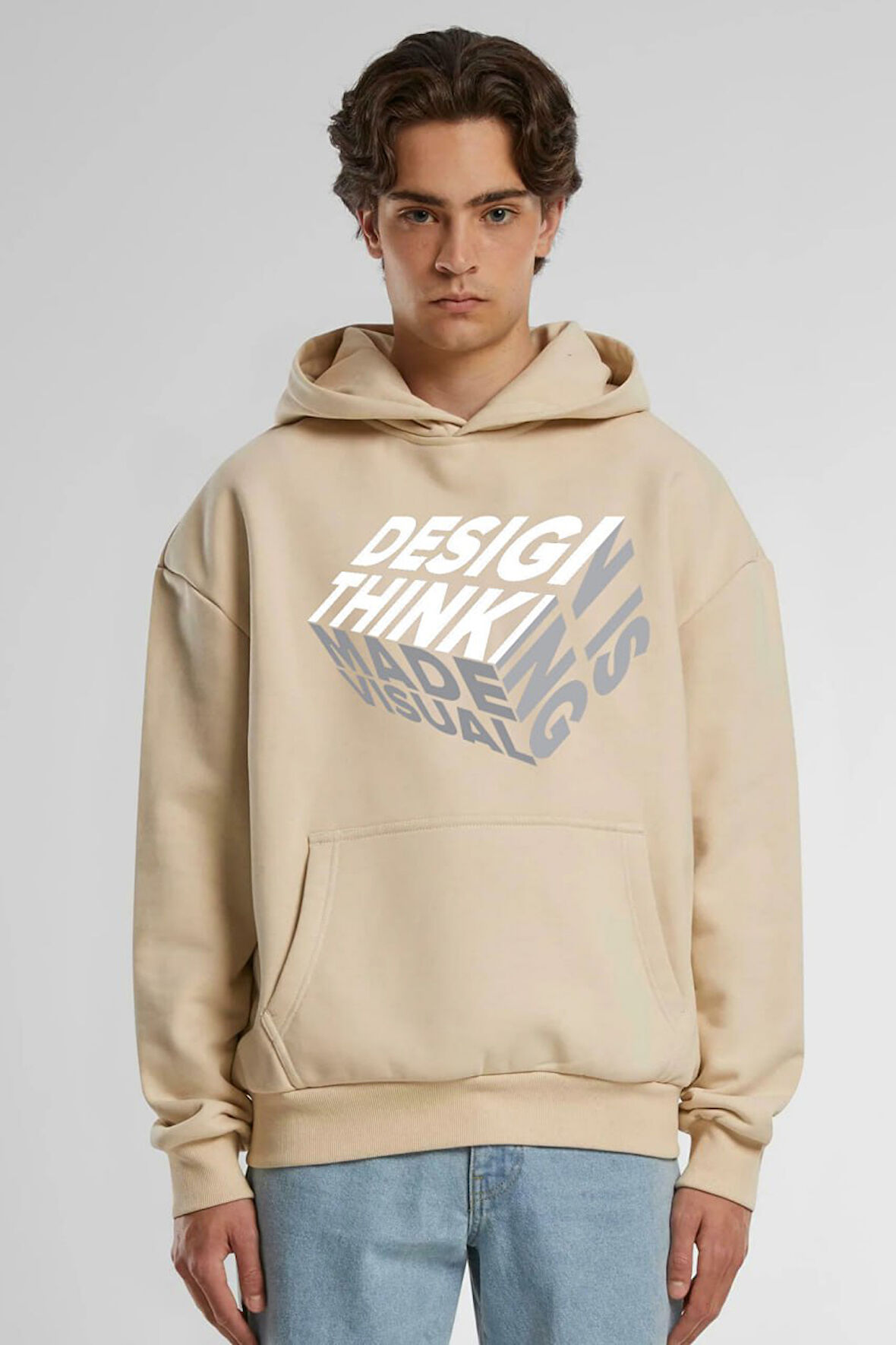 Baskılı Kapşonlu Sweatshirt FM1.176BJÖ
