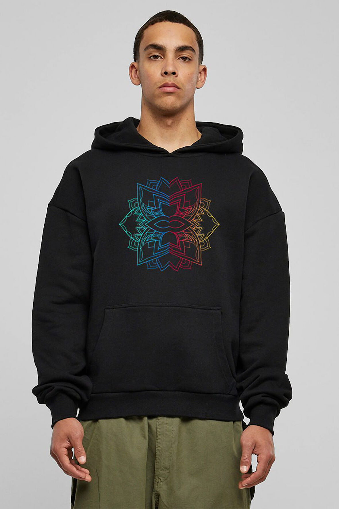 Baskılı Kapşonlu Sweatshirt FM1.179SÖ