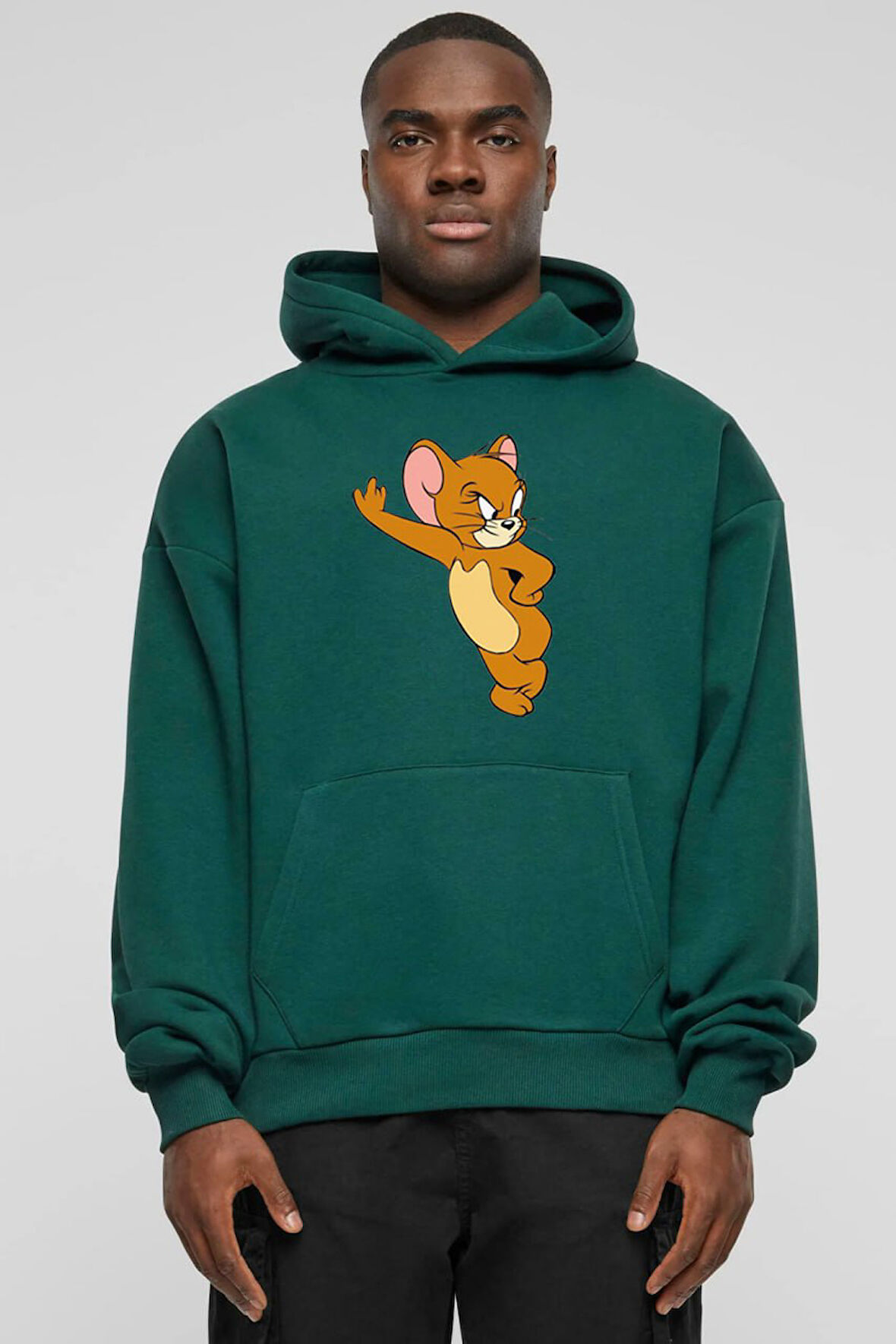 Baskılı Kapşonlu Sweatshirt FM1.180YÖ