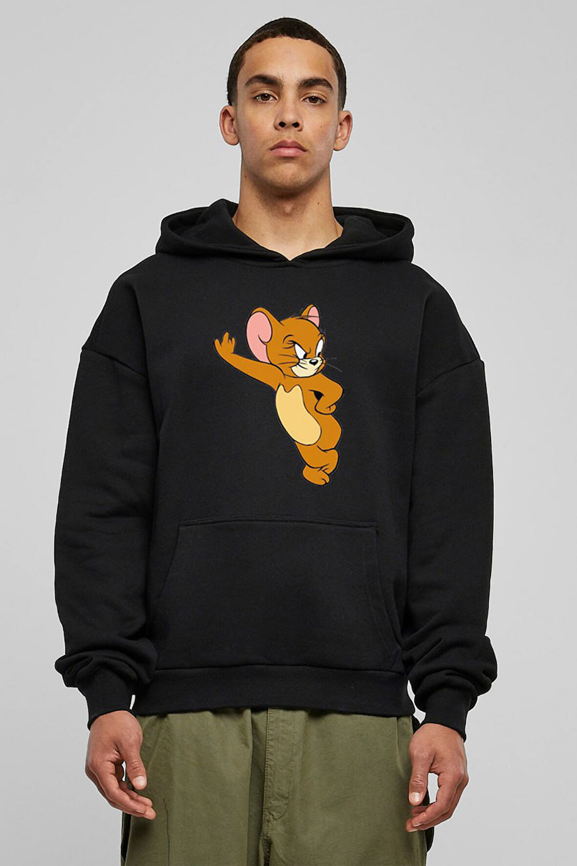 Baskılı Kapşonlu Sweatshirt FM1.180SÖ