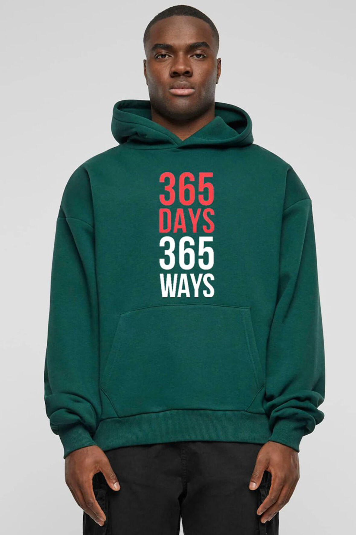 Baskılı Kapşonlu Sweatshirt FM1.184YÖ