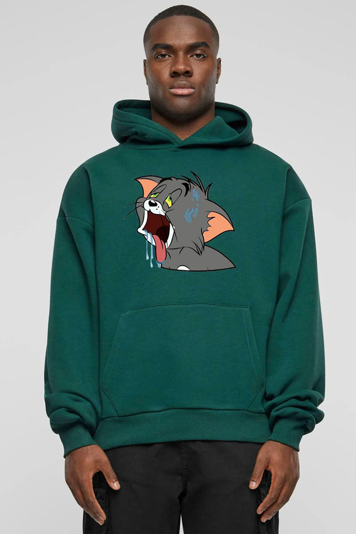 Baskılı Kapşonlu Sweatshirt FM1.185YÖ
