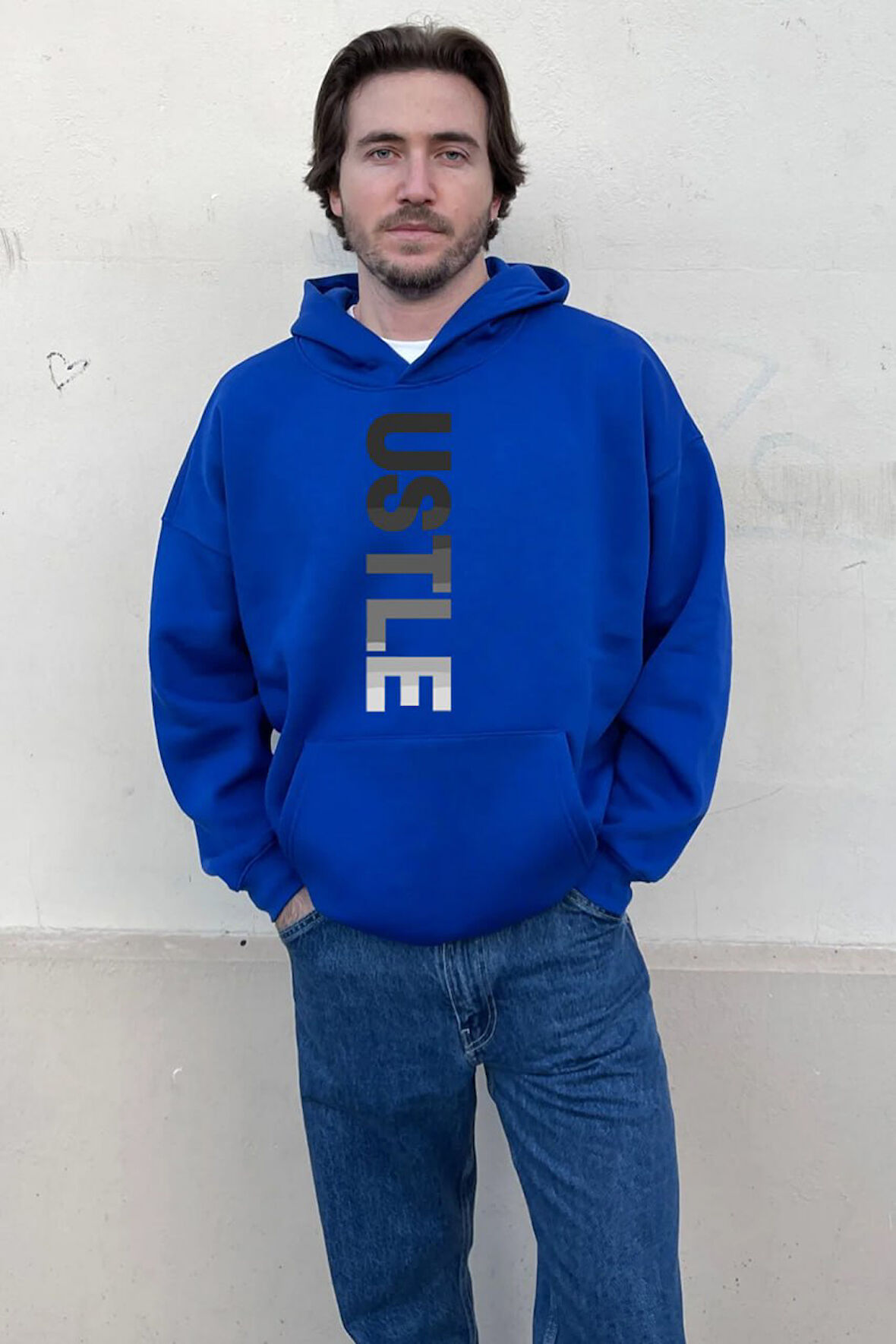 Baskılı Kapşonlu Sweatshirt FM1.187MÖ