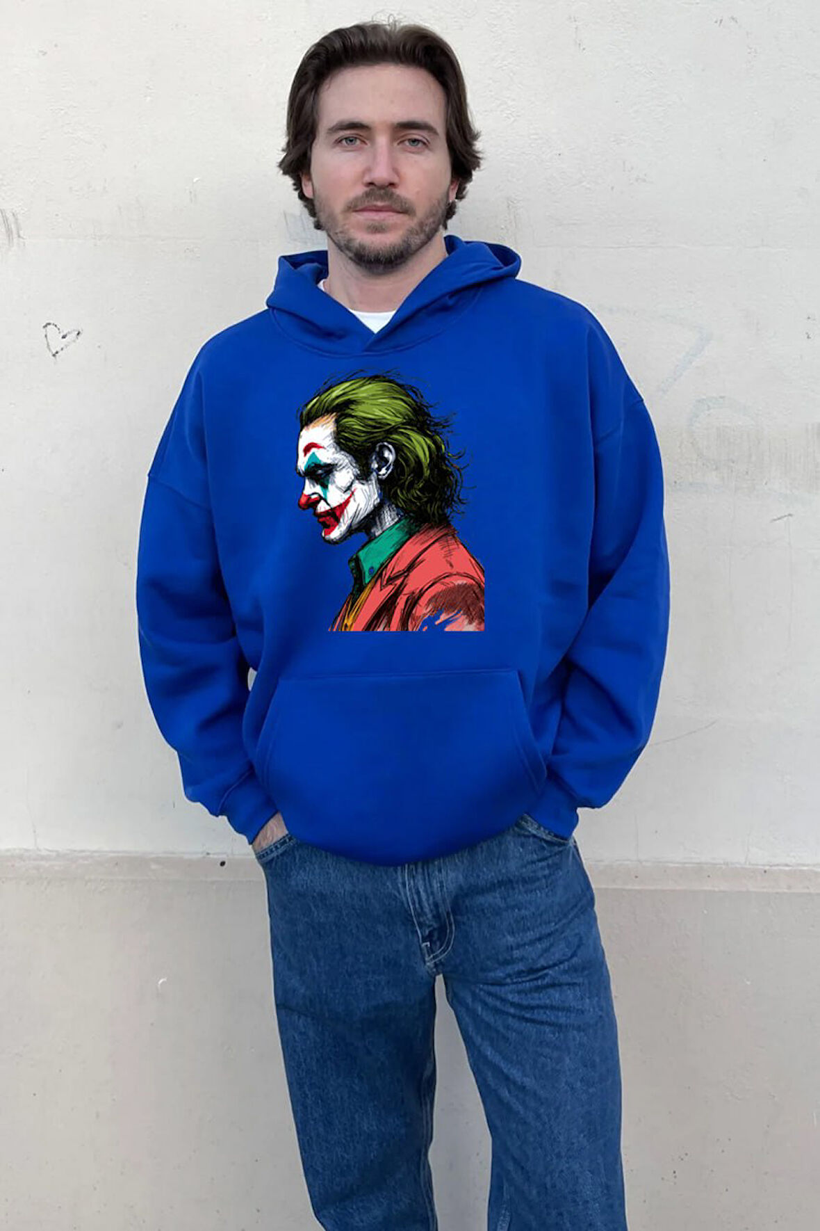 Baskılı Kapşonlu Sweatshirt FM1.190MÖ