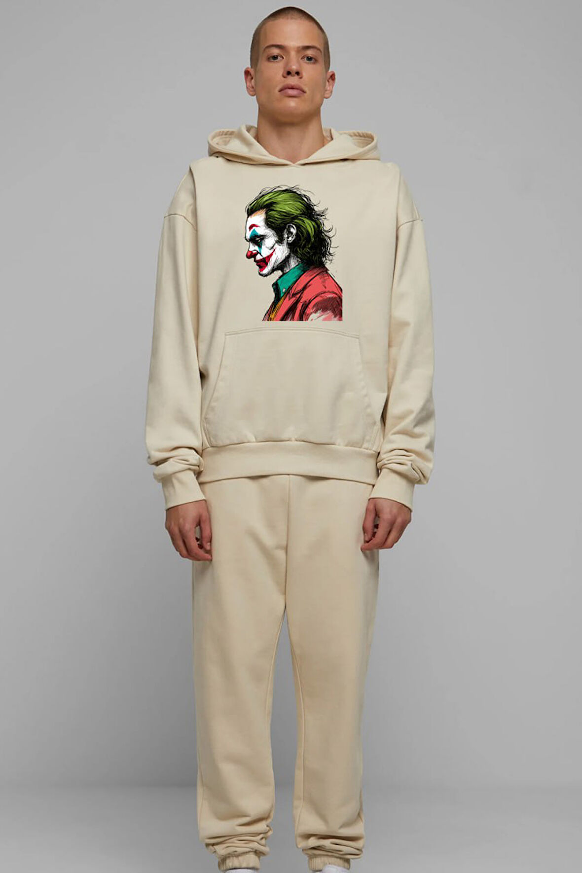 Baskılı Kapşonlu Sweatshirt FM1.190BJÖ