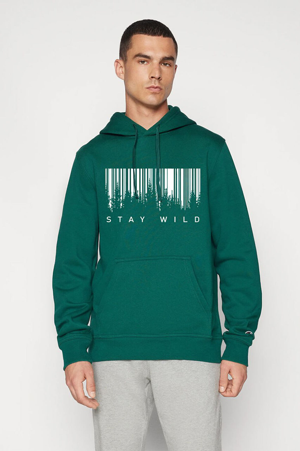 Baskılı Kapşonlu Sweatshirt FM1.191YÖ