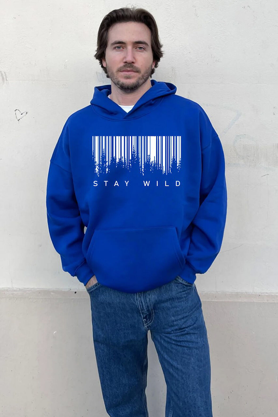 Baskılı Kapşonlu Sweatshirt FM1.191MÖ