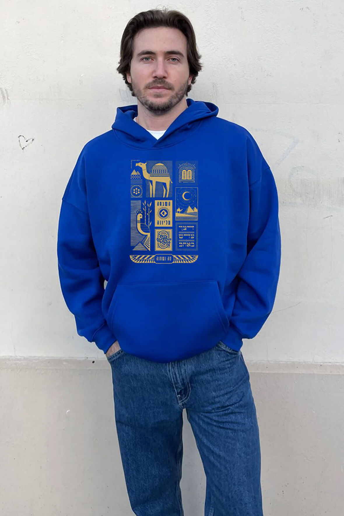 Baskılı Kapşonlu Sweatshirt FM1.192MÖ