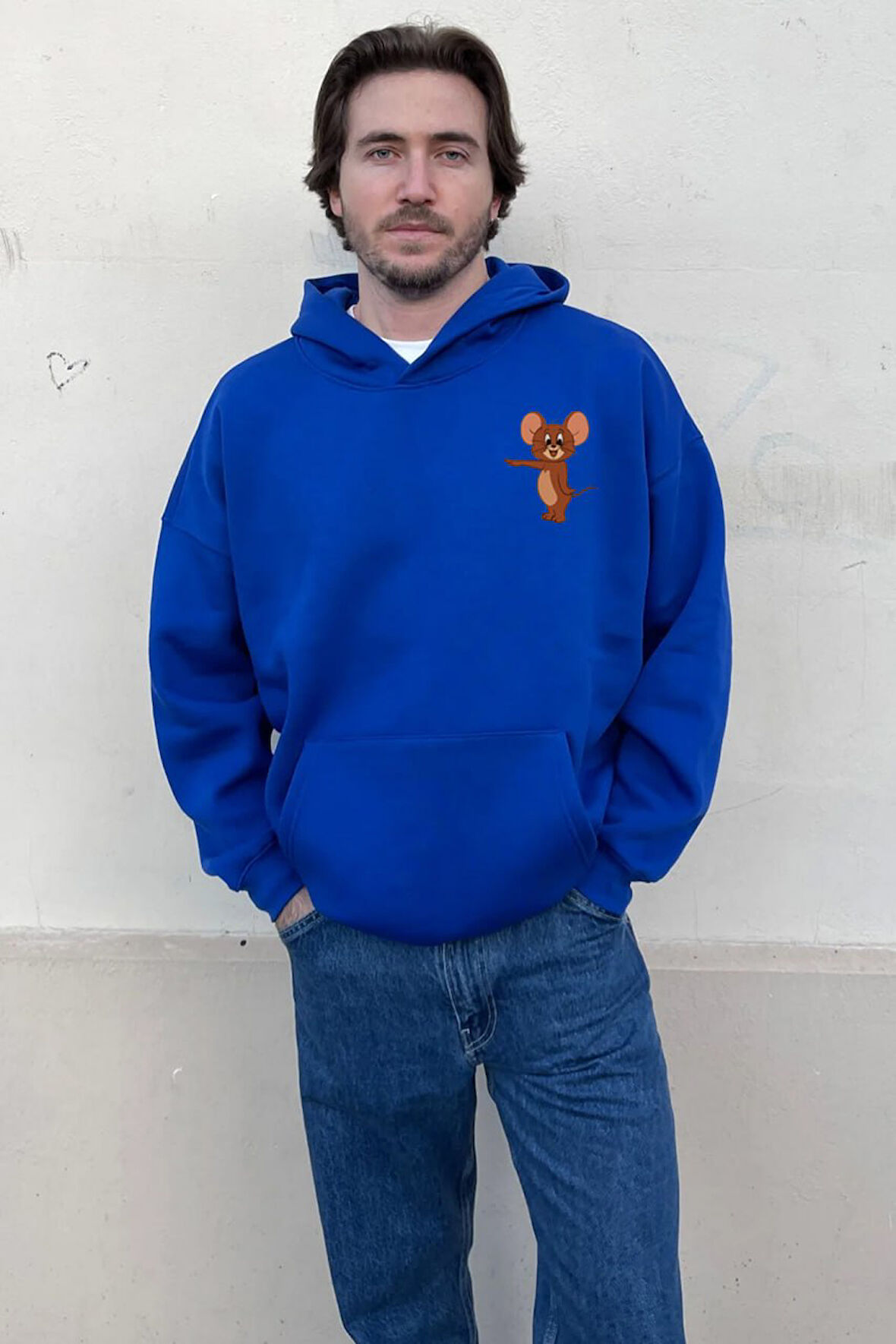 Baskılı Kapşonlu Sweatshirt FM1.194MÖ