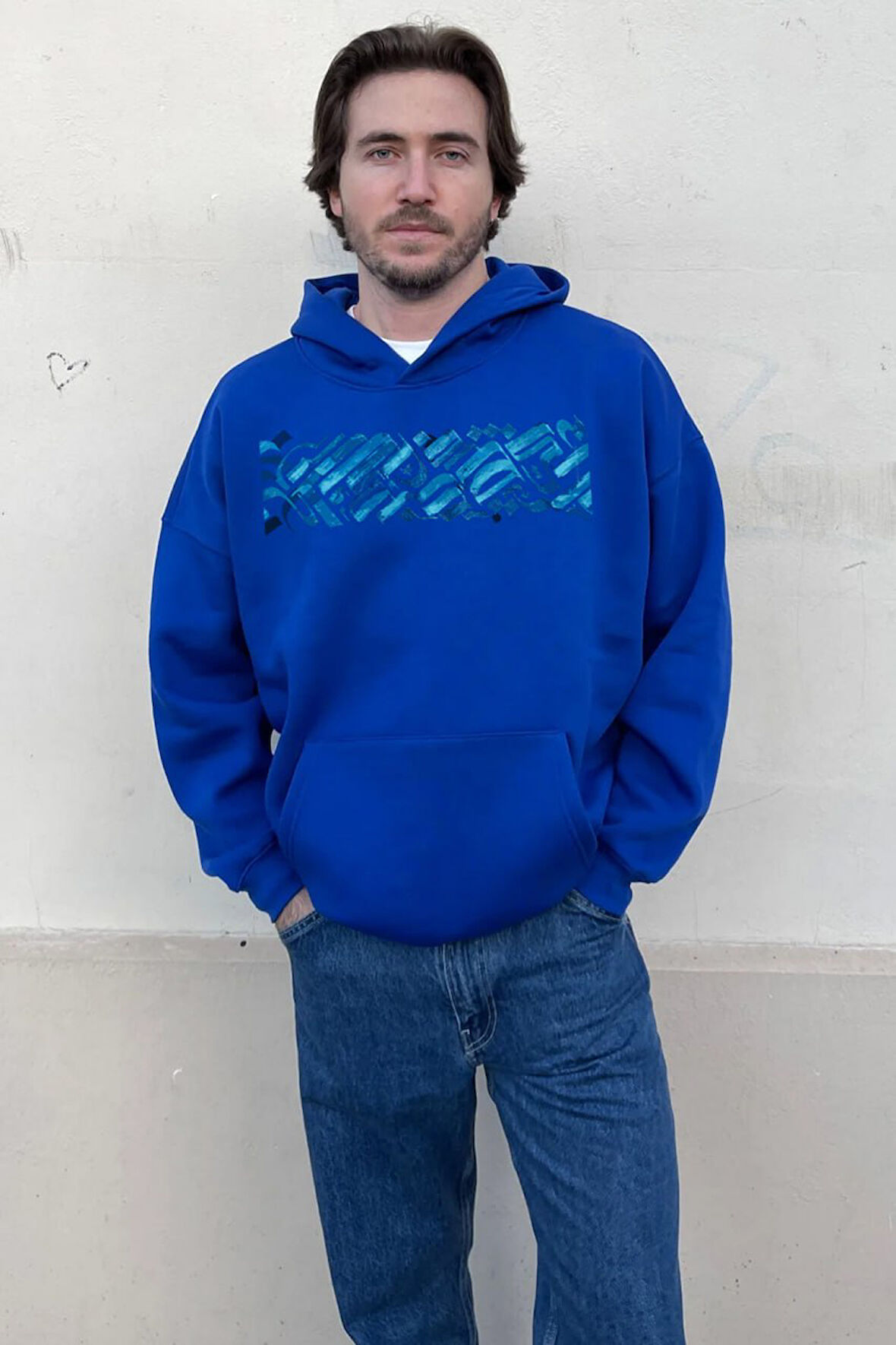 Baskılı Kapşonlu Sweatshirt FM1.195MÖ