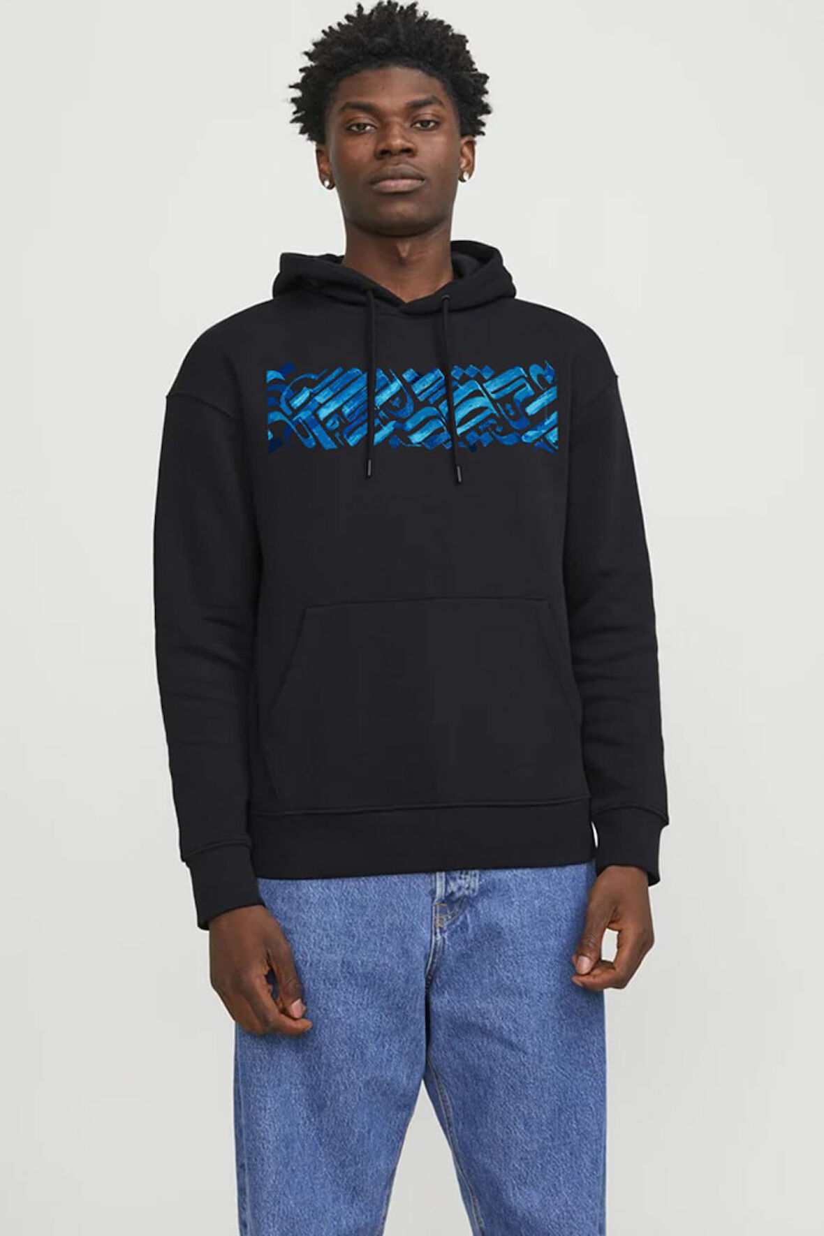 Baskılı Kapşonlu Sweatshirt FM1.195SÖ