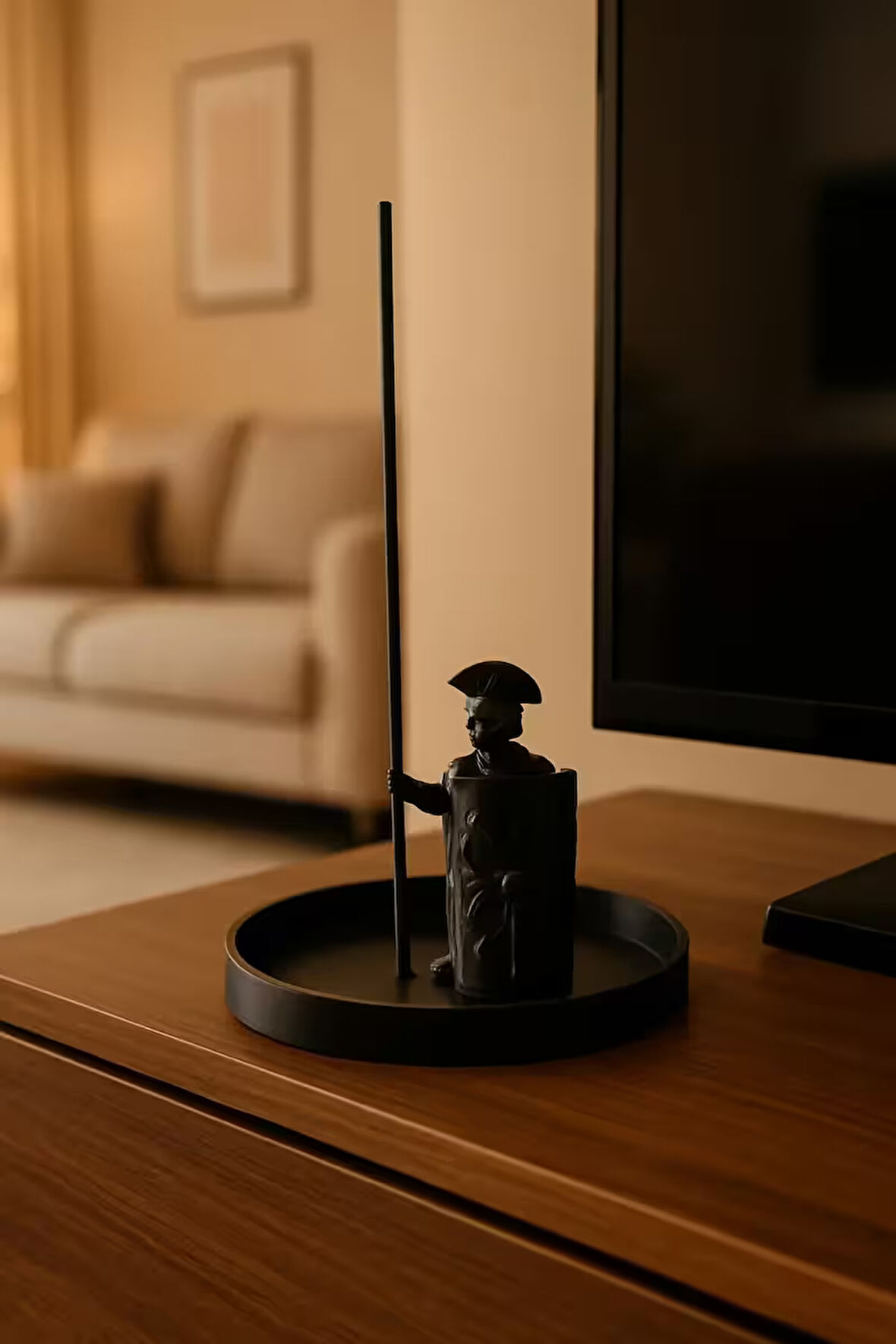 Dekoratif Biblo Roma Tütsülük Modern 9 x 13 Cm - Siyah