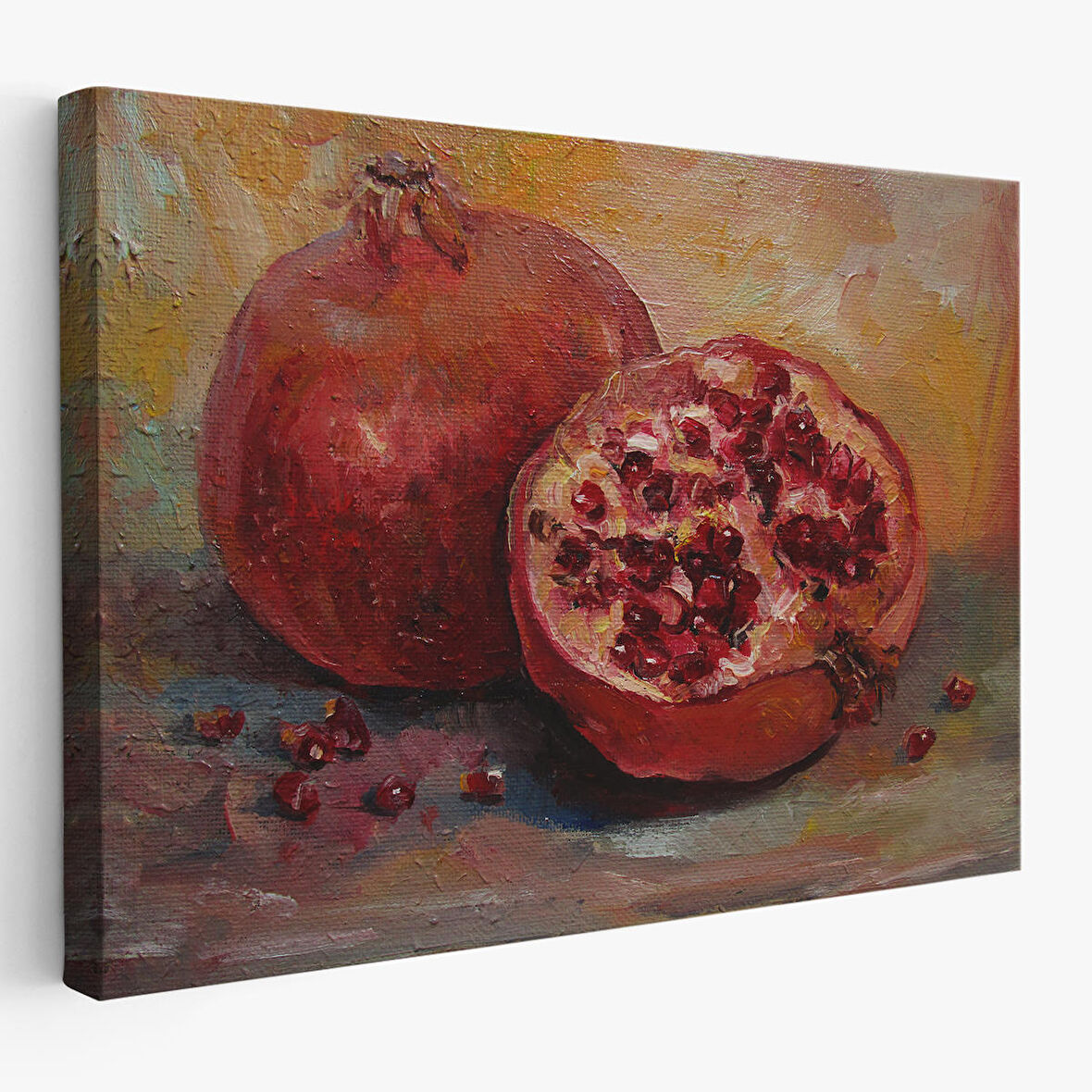 Nar Yağlı Boya Görünümlü Klasik Sanat Tablosu-1230