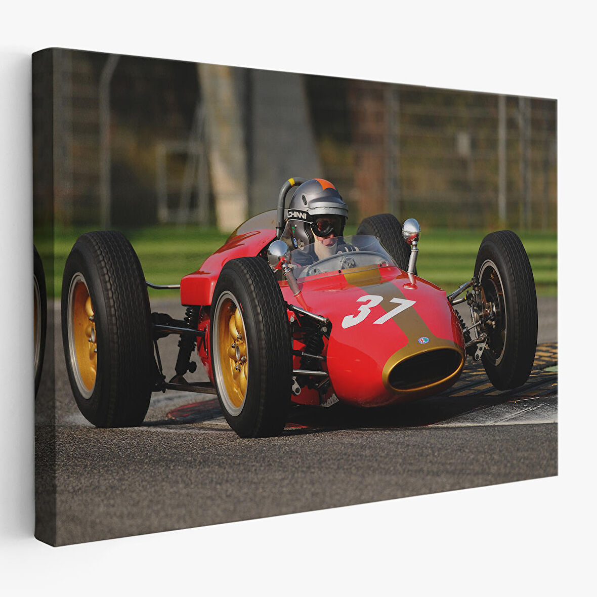 Imola İtalya, Luigi Musso Tarihi GP 2012, Heron Alfa Romeo F1 Sürücüsü-3719