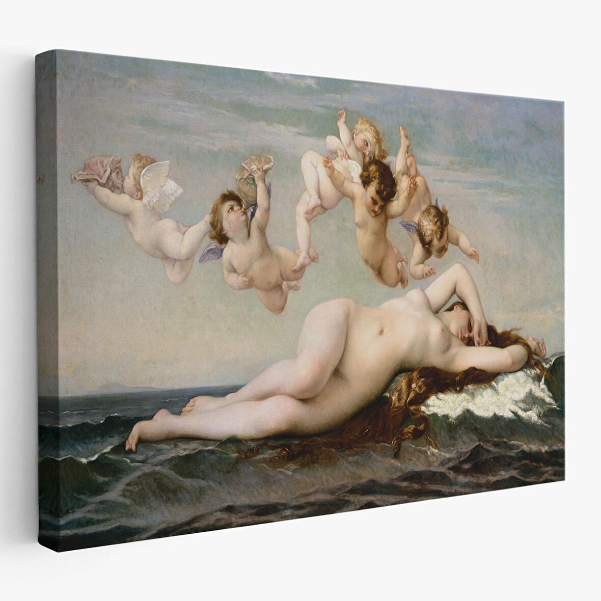 Alexandre Cabanel'in Venüsün Doğuşu İsimli Eseri Kanvas Tablo, The Birth Of Venus-5028