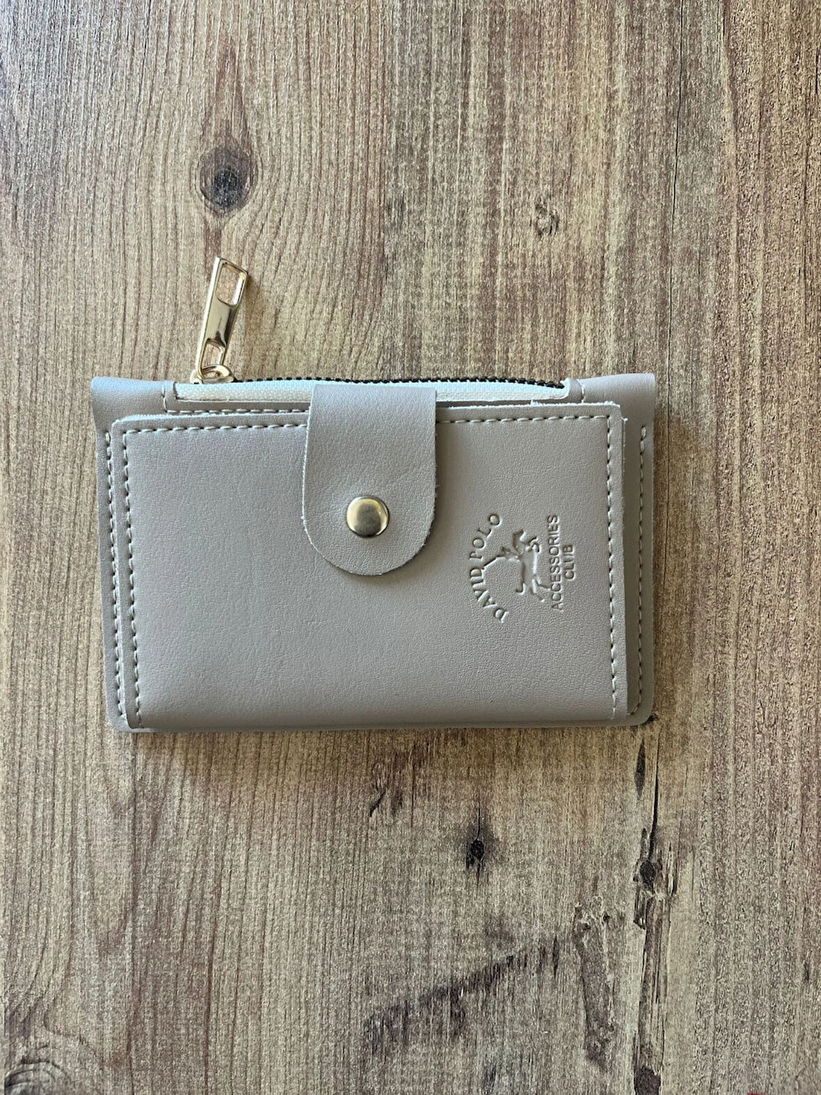 Kadın Kartlık ve Cüzdan Suni Deri - Bej