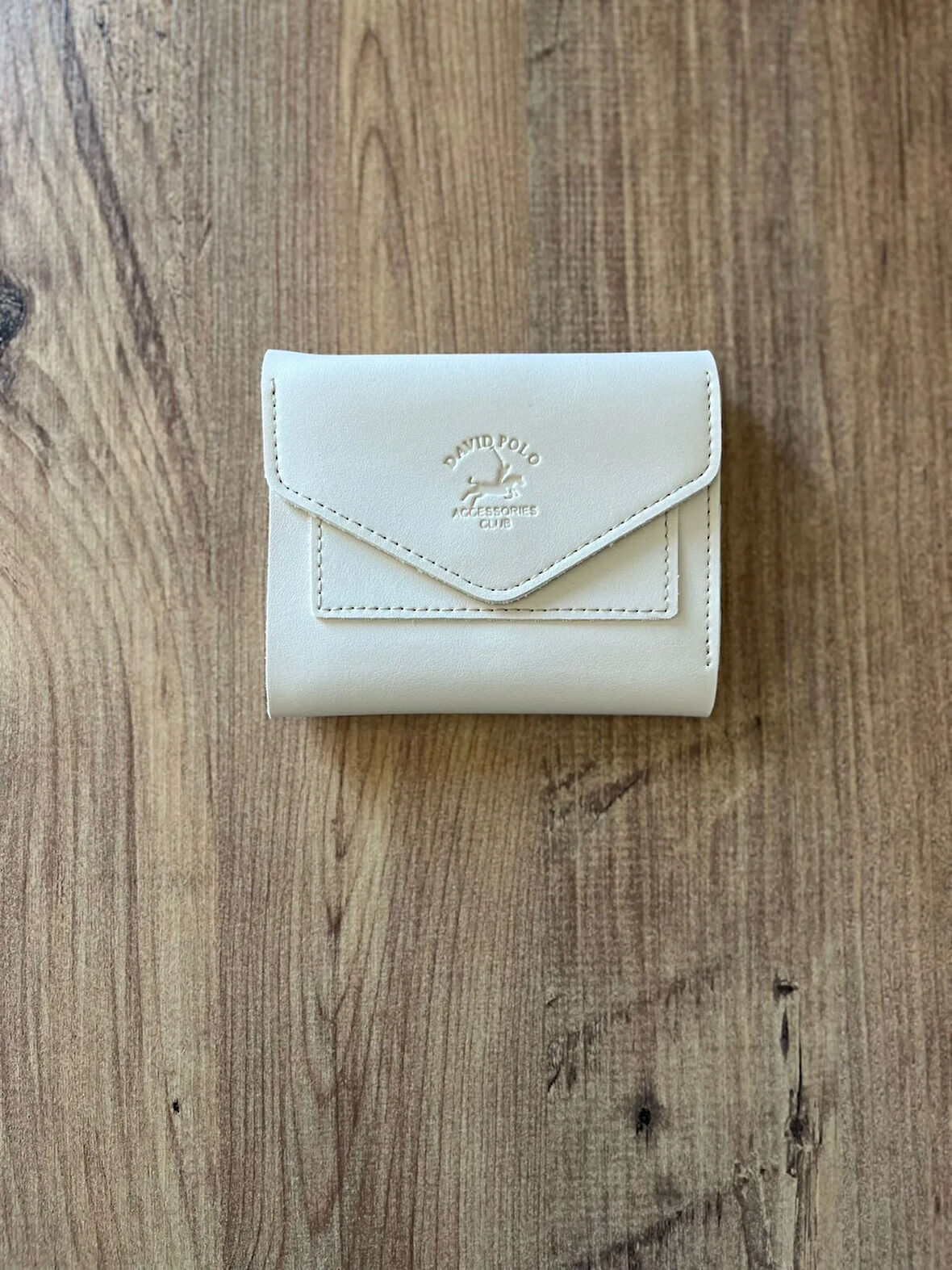 Kadın Kartlık ve Cüzdan Suni Deri - Krem