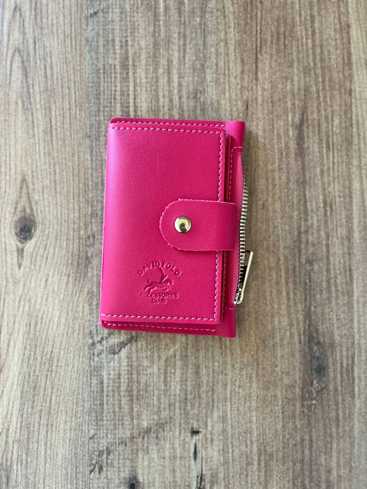 Kadın Kartlık ve Cüzdan Suni Deri - Pembe