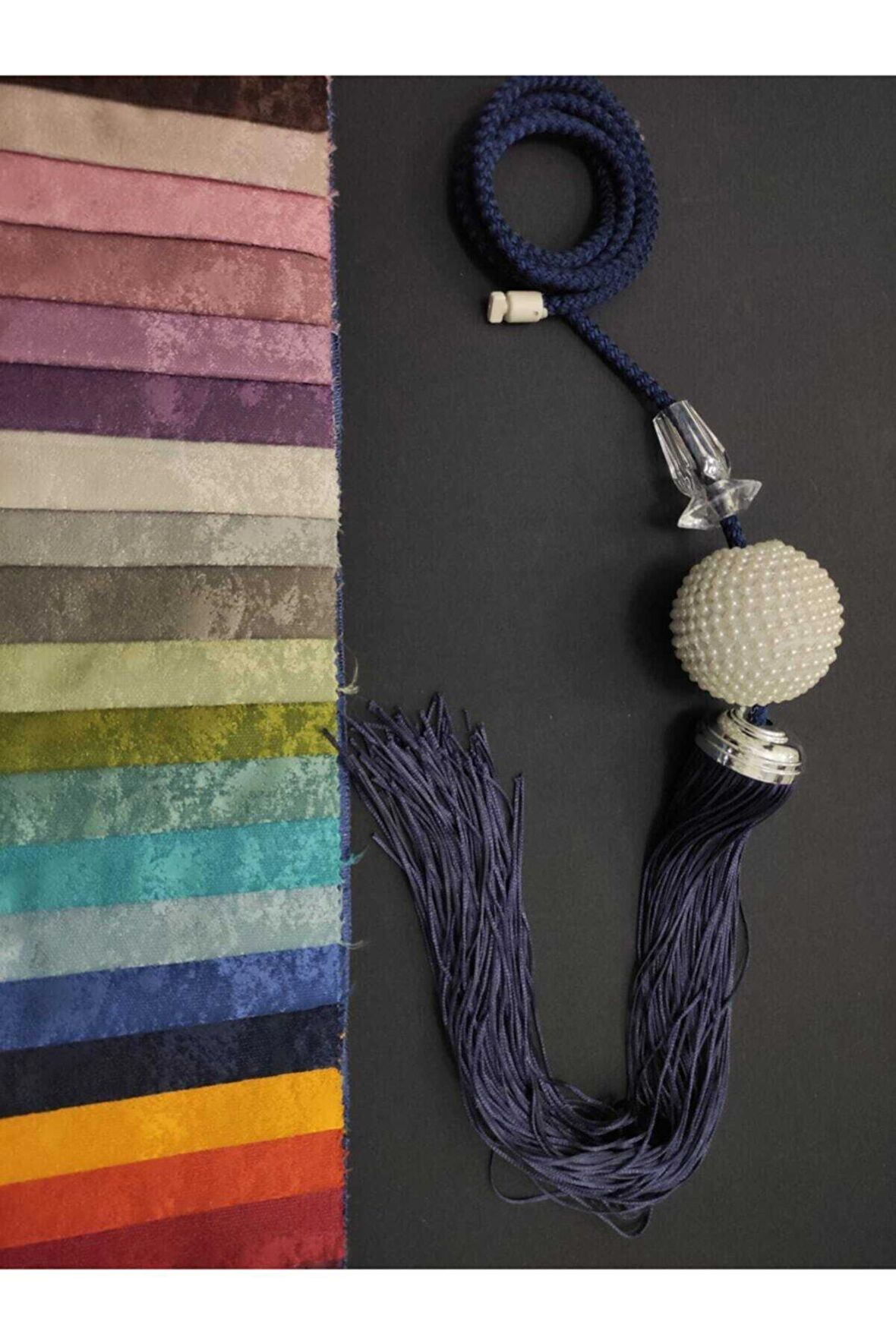 Ege'nin Atölyesinden İnci Sarkıt , Orta Sarkıt , Perde Aksesuarı , İtalyan Dizayn