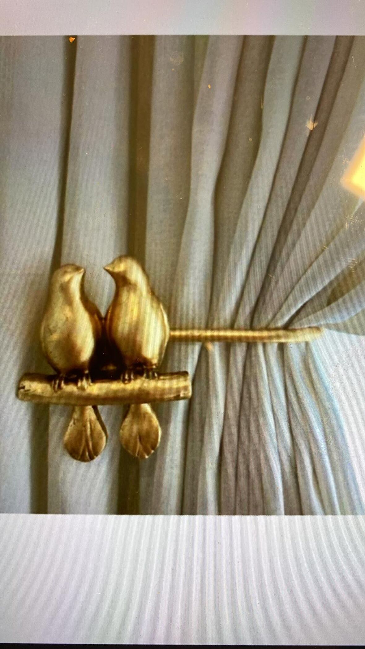 Ege’nin Atölyesinden Kuş Model Kol Bağı , Perde Aksesuarı , 2 Adet