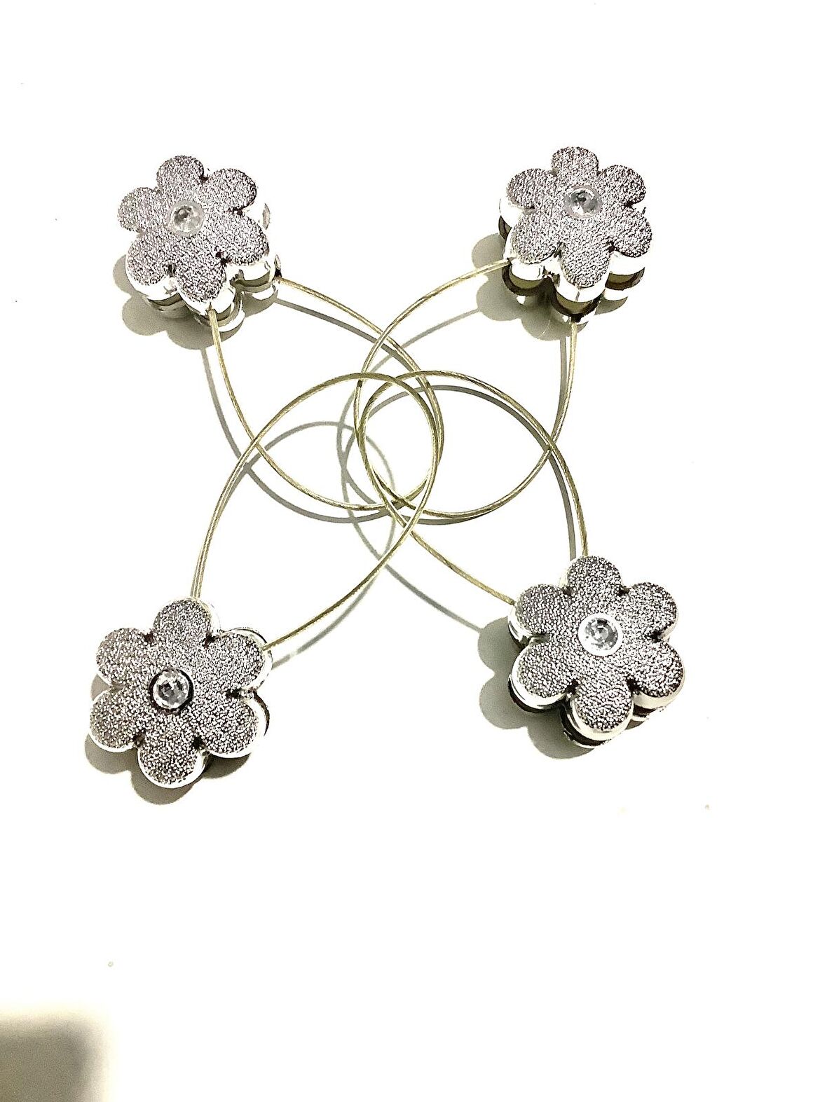 Ege'nin Atölyesinden Mıknatıslı Perde Tokası , Perde Mandalı 4 Adet