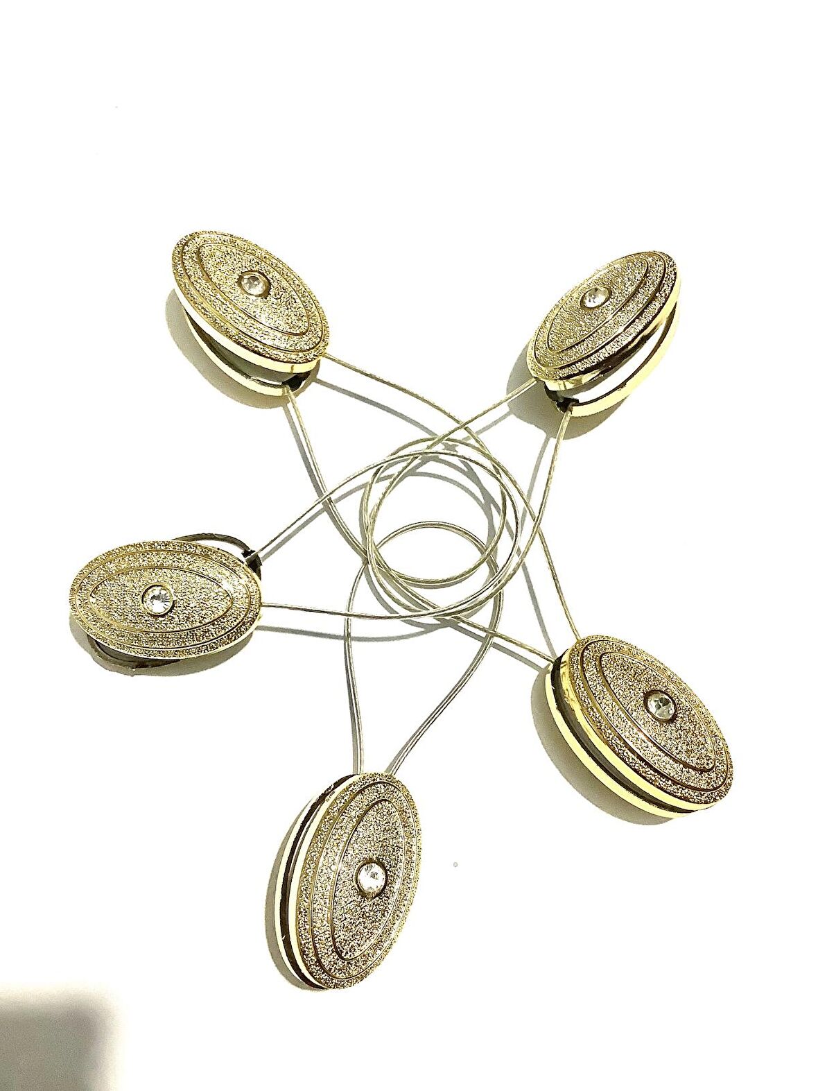 Ege'nin Atölyesinden Mıknatıslı Perde Tokası , Perde Mandalı 4 Adet