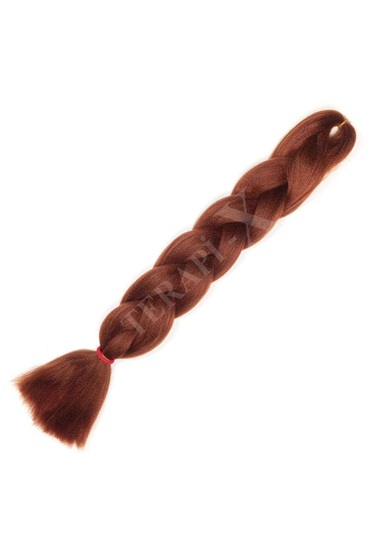 Örgülük Saç Tek Renk Kızıl Bakır ( 165 Gr )