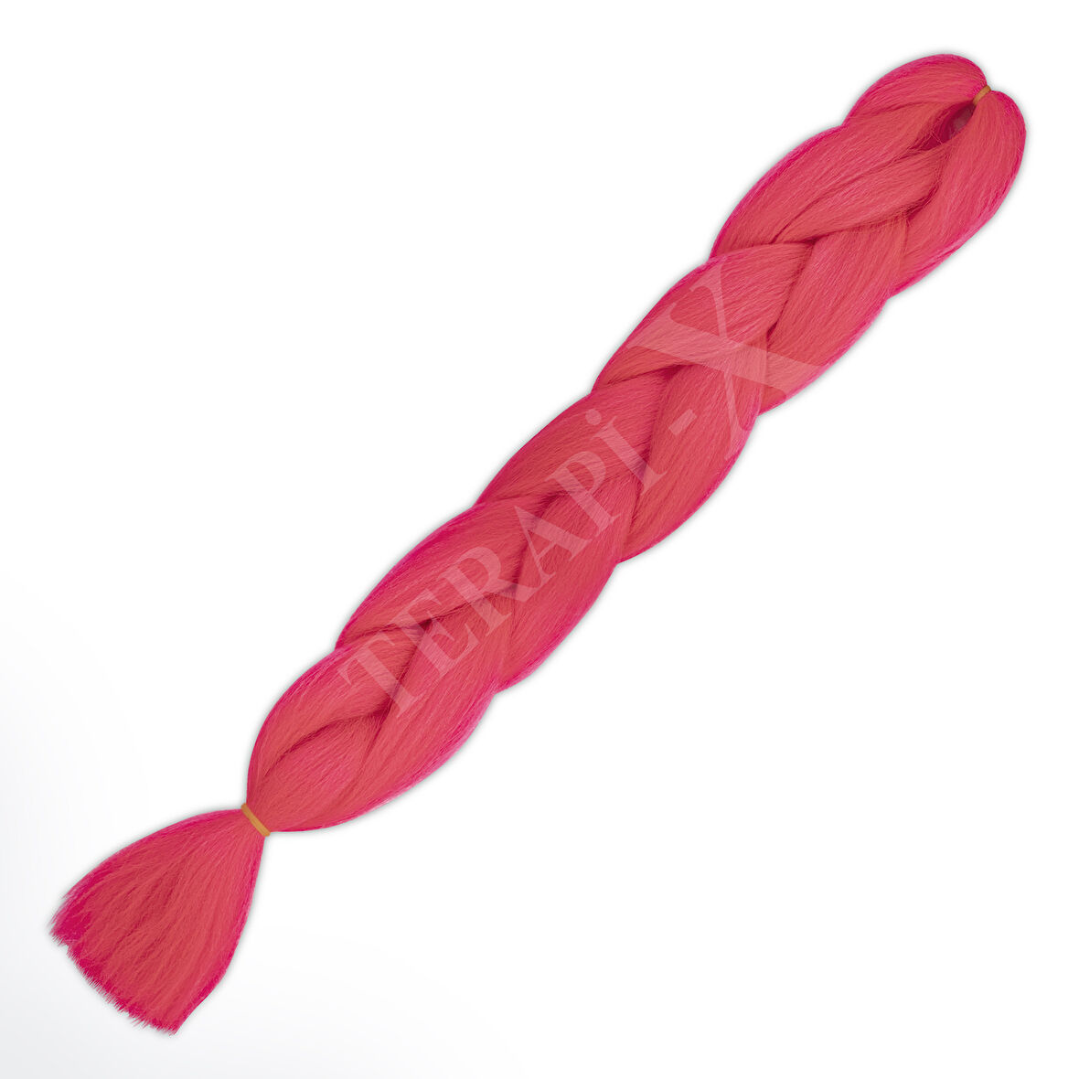 Örgülük Saç Tek Renk Fuşya Pembe ( 165 Gr )
